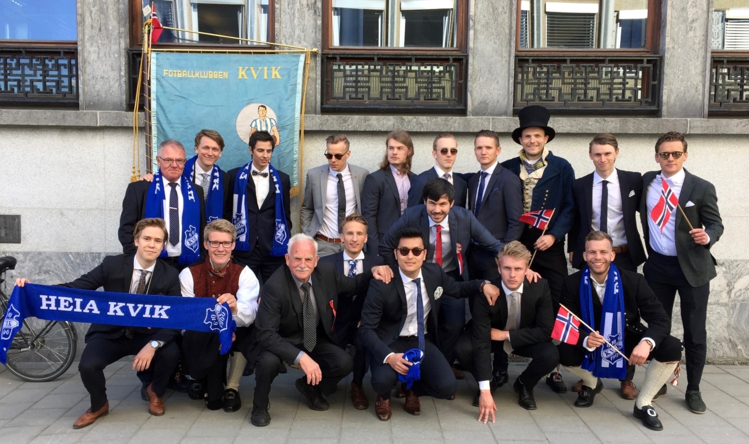 FK Kvik i 17.mai tog!